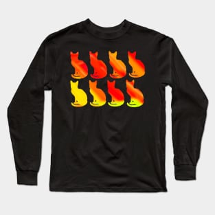 Fiery Kittens Long Sleeve T-Shirt